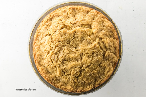 Irish Apple Cake Recipe | Easy, Moist, Spiced Apple Cake with Whiskey Glaze. Discover this Irish Apple Cake recipe; a moist, tender farmhouse classic packed with tart apples, warm spices, crunchy struesel topping completed with a whiskey glaze. Perfect for tea time or any cozy gathering.
